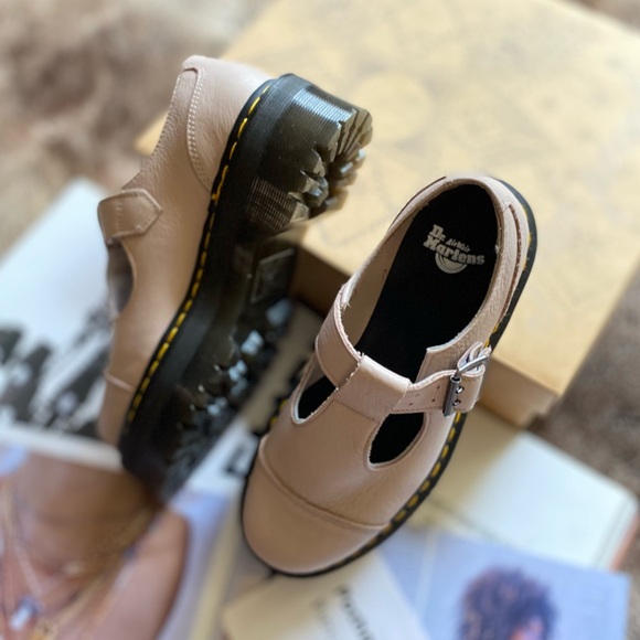 Dr. Martens Bethan T-Bar Platform Shoe - Picture 3 of 10